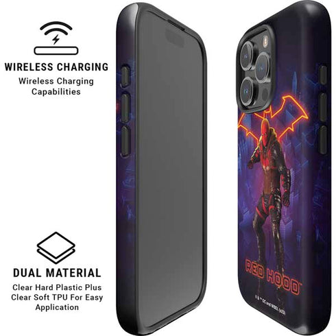 DC Comics Gotham Knights Red Hood iPhone 16 Pro Magsafe Impact Case